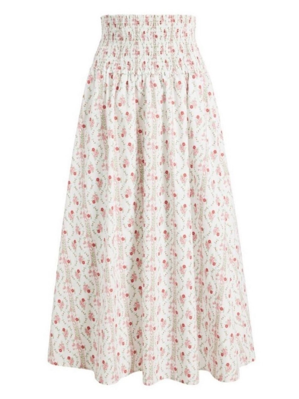 Hill House Home Delphine Floral Nap Skirt Size Medium